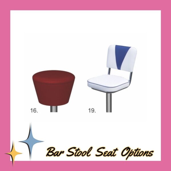 Diner Specials Bar Stool Seat Option