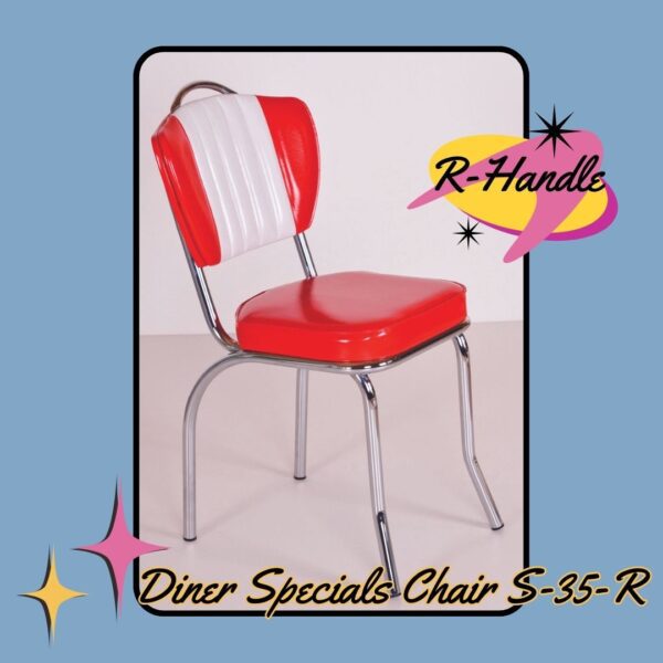 Diner Specials Wing Chairs R-Handle