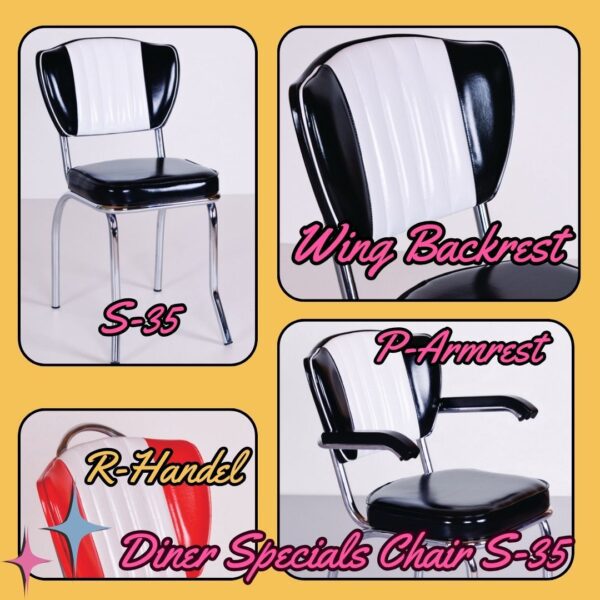 Diner Specials Wing Chairs Options