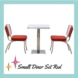 Small Diner Set Red