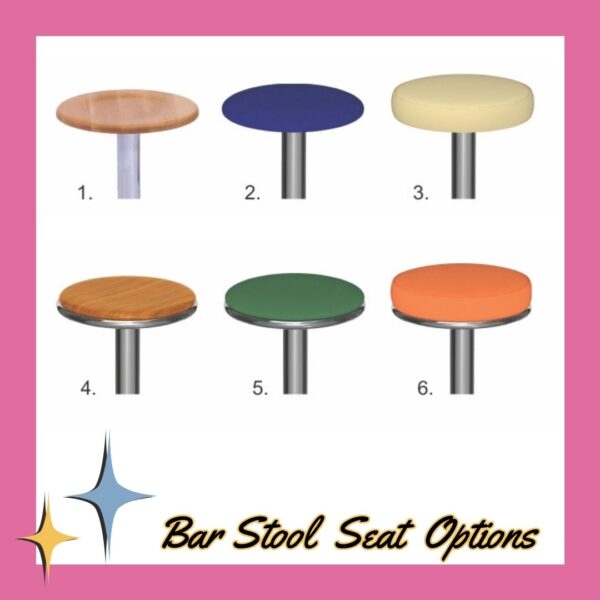 Diner Specials Bar Stool Seat Option