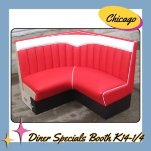 Diner Specials Corner Booth K14-R1/4 Chicago