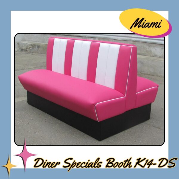 Diner Specials Double Booth K714-DS Miami