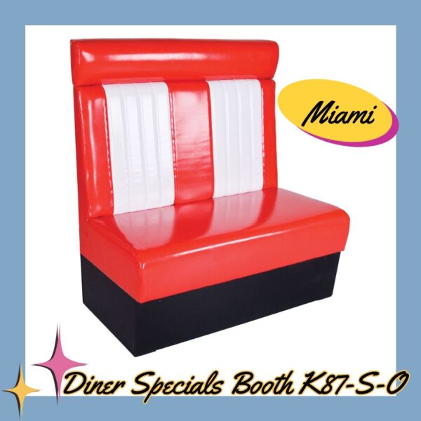 Diner Specials Booths K87-O Miami