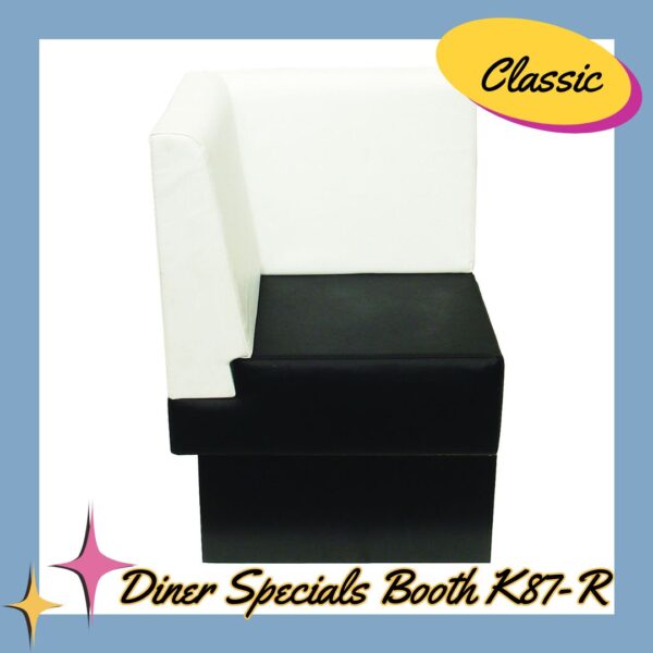 Diner Specials Booth K87-R Classic Corner