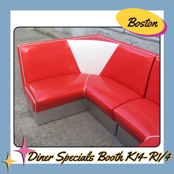 Diner Specials Corner Booth K14-R1/4 Boston