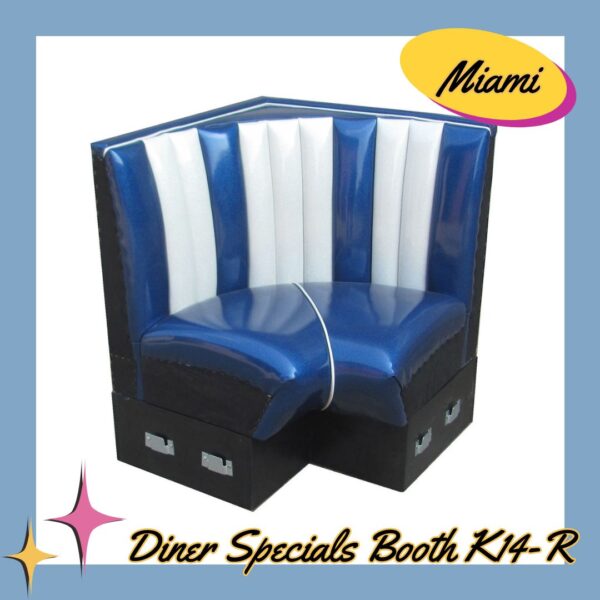 Diner Specials Corner Booth K14-R Miami