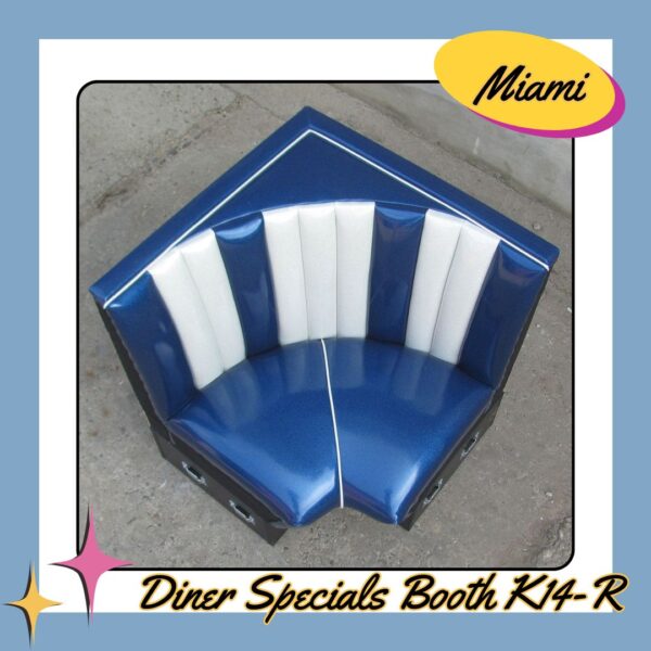 Diner Specials Corner Booth K14-R Miami