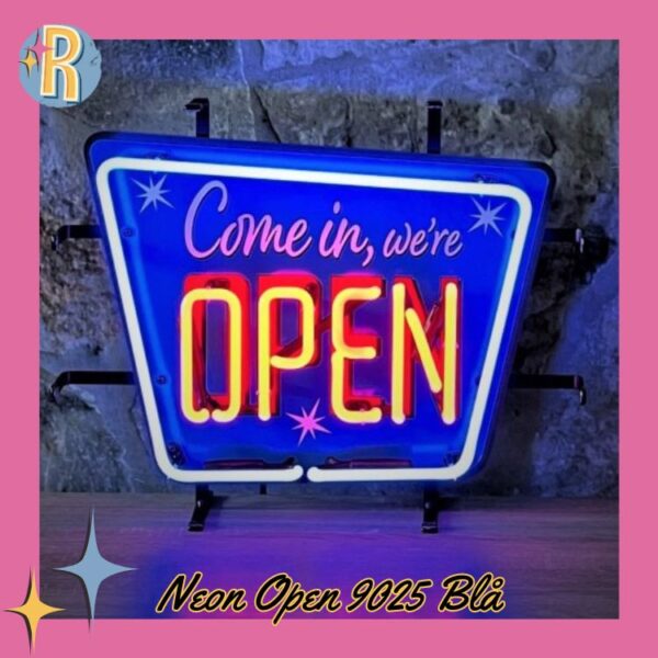 Neon Open Blå 9025