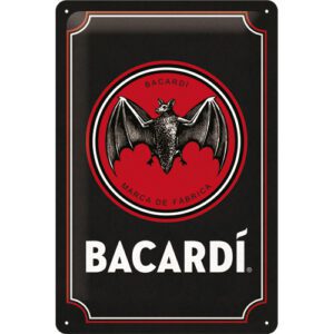 Plåtskylt 20x30cm Bacardi
