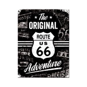 Kylskåpsmagnet Route 66 The Original Adventure